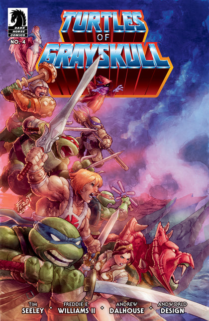 Masters Of The Universe/teenage Mutant Ninja Turtles: Turtles Of Grayskull #4 (C Vr C) (Fero Peniche) (PRE-ORDER: 01/29/2025)