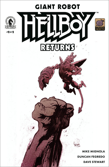Giant Robot Hellboy Returns #2 (CVR B) (James Harren) (PRE-ORDER: 09/02/2026)