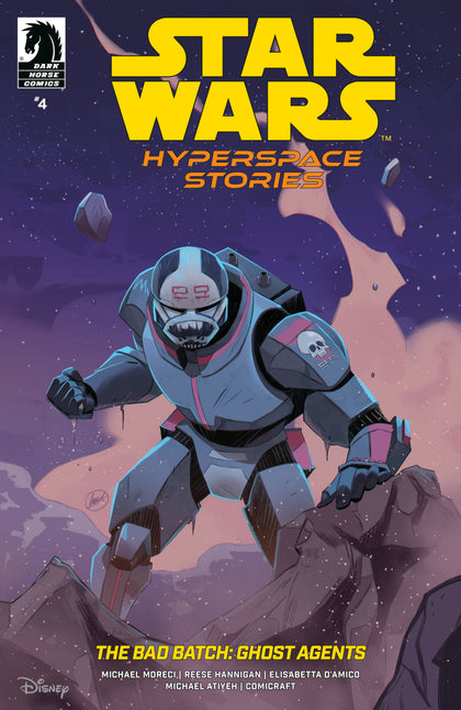 Star Wars: Hyperspace Stories: The Bad Batch--Ghost Agents #4 (CVR B) (French Carlomagno) (PRE-ORDER: 05/28/2025)