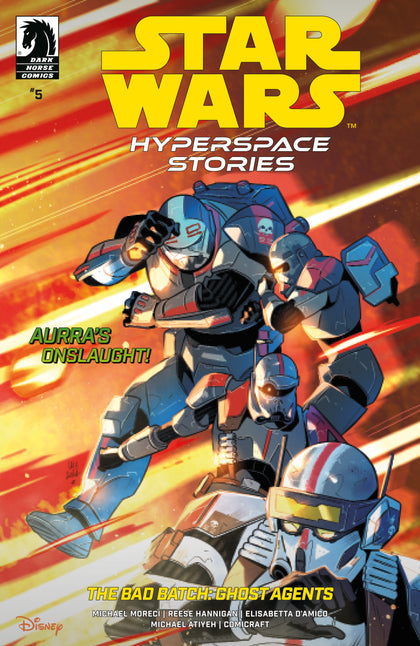 Star Wars: Hyperspace Stories: The Bad Batch--Ghost Agents #5 (CVR A) (Valeria Favoccia) (PRE-ORDER: 07/02/2025)
