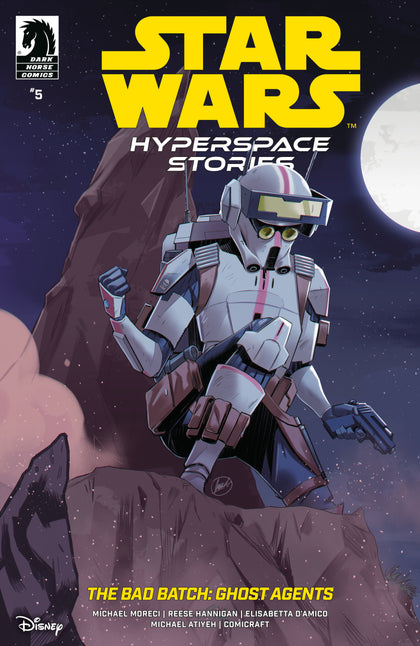 Star Wars: Hyperspace Stories: The Bad Batch--Ghost Agents #5 (CVR B) (French Carlomagno) (PRE-ORDER: 07/02/2025)