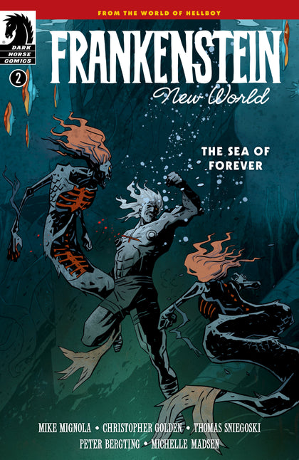 Frankenstein: New World--The Sea of Forever #2 (CVR A) (Peter Bergting) (PRE-ORDER: 03/12/2025)