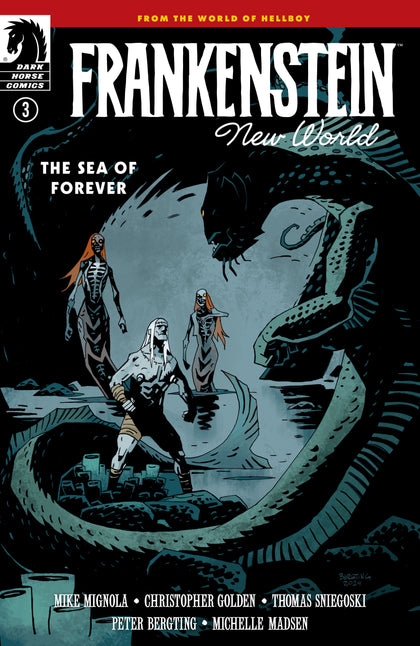 Frankenstein: New World--The Sea of Forever #3 (CVR A) (Peter Bergting) (PRE-ORDER: 04/16/2025)