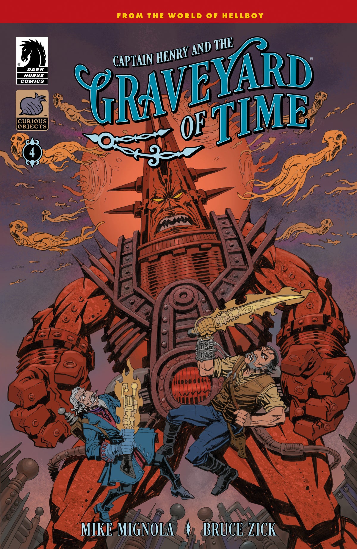 Captain Henry and the Graveyard of Time #4 (CVR A) (Bruce Zick)