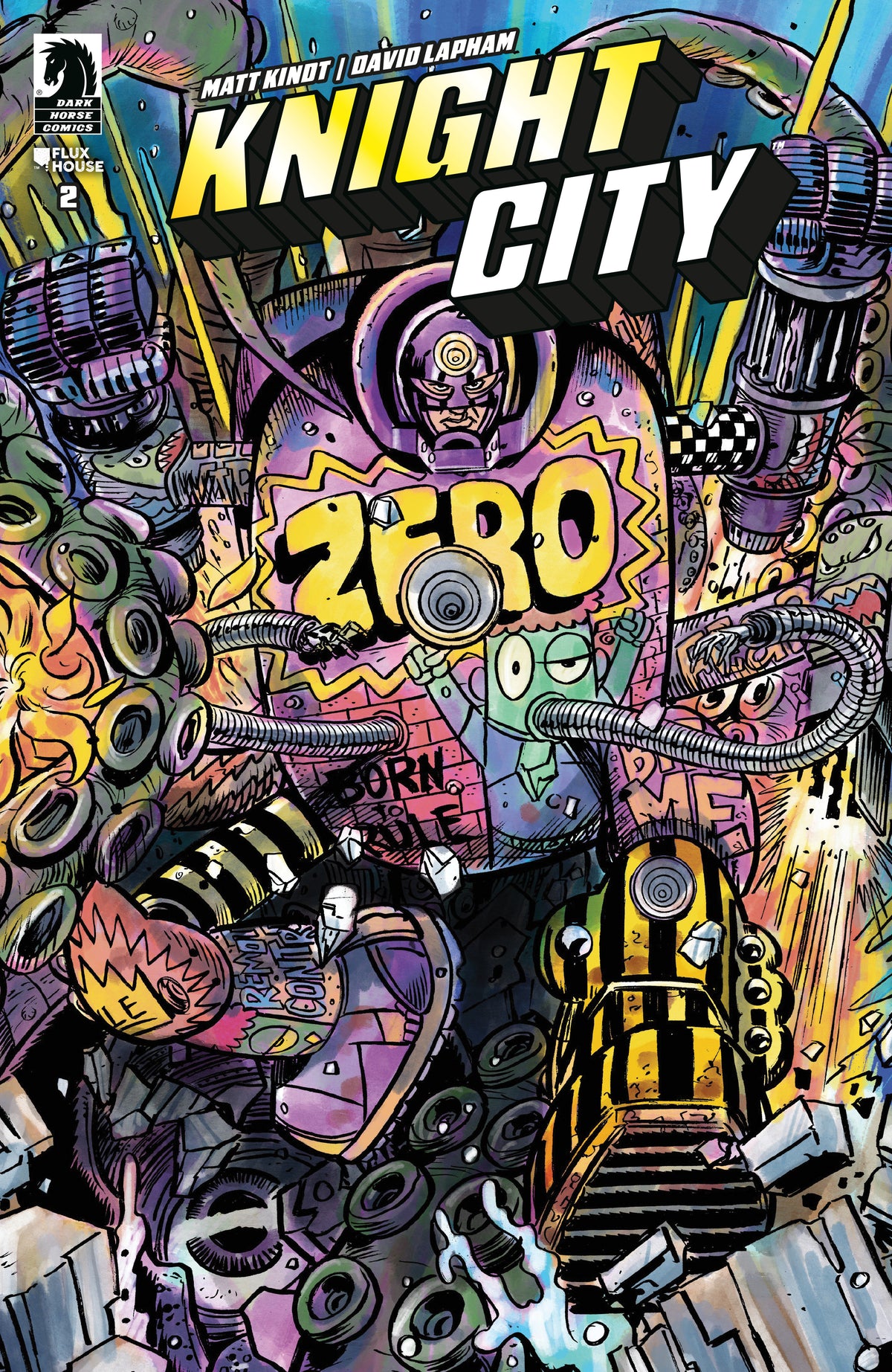 Knight City #2 (CVR A) (David Lapham)