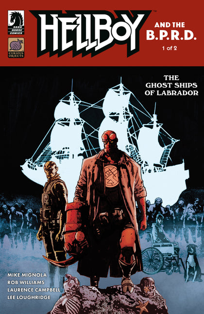 Hellboy and the B.P.R.D.: The Ghost Ships of Labrador #1 (CVR A) (Laurence Campbell) (PRE-ORDER: 11/12/2025)