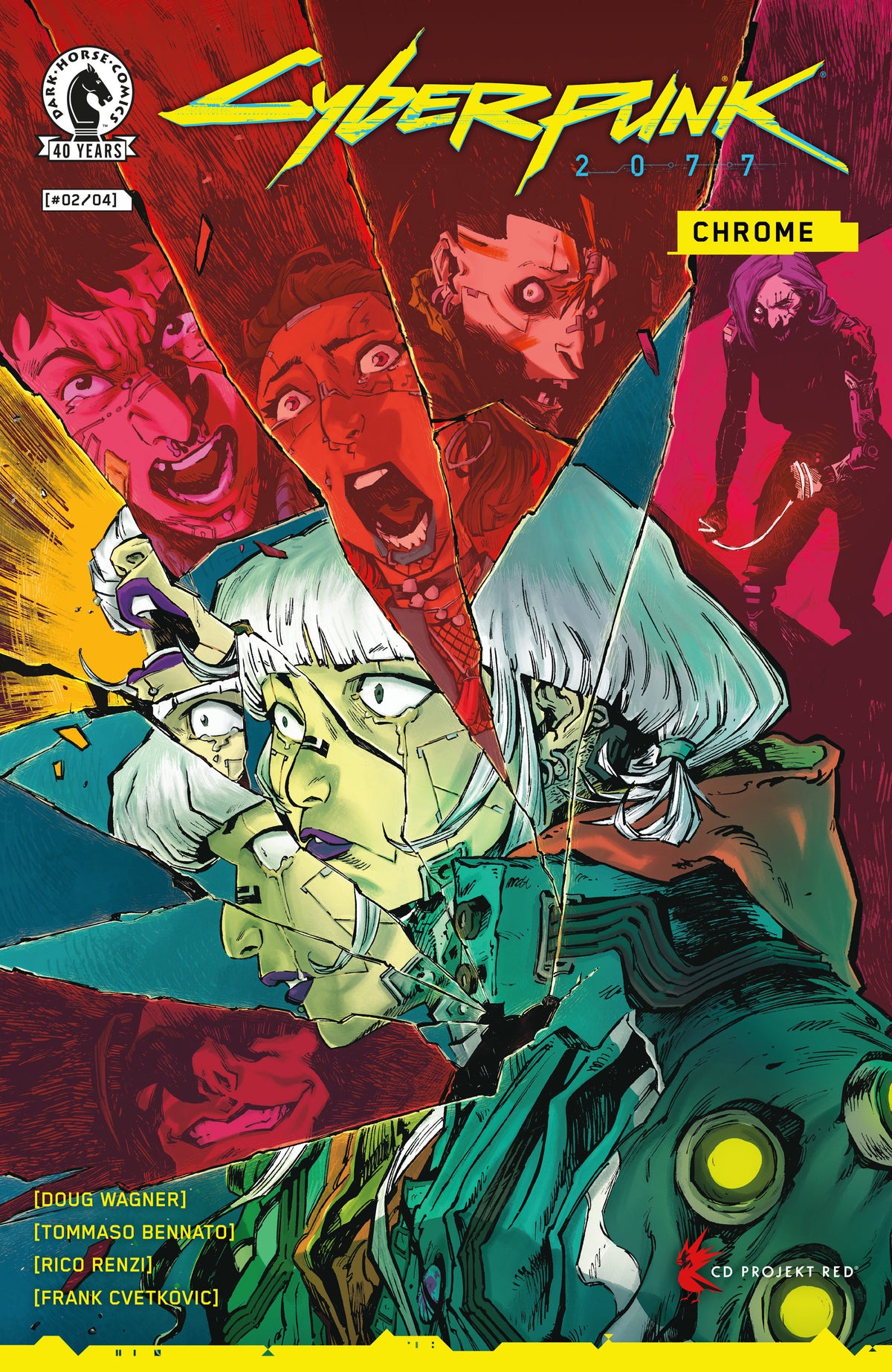 Cyberpunk 2077: Chrome #2 (CVR A) (Tommaso Bennato)