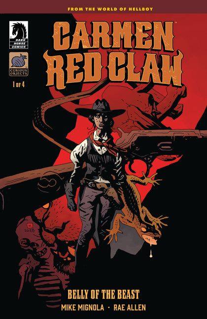 Carmen Red Claw: Belly of the Beast #1 (CVR B) (Mike Mignola) (PRE-ORDER: 01/07/2026)