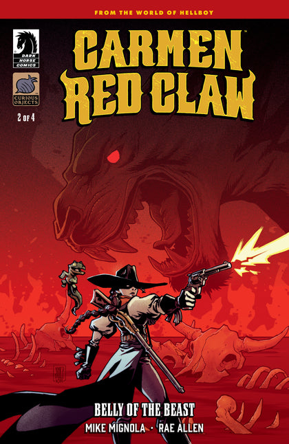 Carmen Red Claw: Belly of the Beast #2 (CVR B) (Jake Parker) (PRE-ORDER: 02/18/2026)