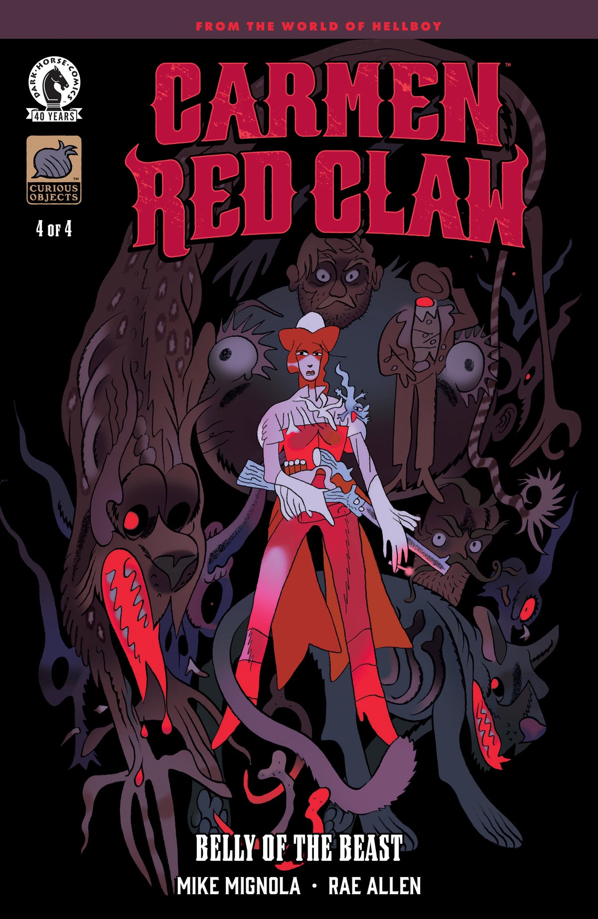 Carmen Red Claw: Belly of the Beast #4 (CVR B) (Benjamin Schipper) (PRE-ORDER: 04/15/2026)