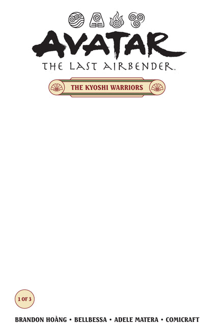 Avatar: The Last Airbender--The Kyoshi Warriors #1 (CVR B) (Blank cover) (PRE-ORDER: 05/06/2026)