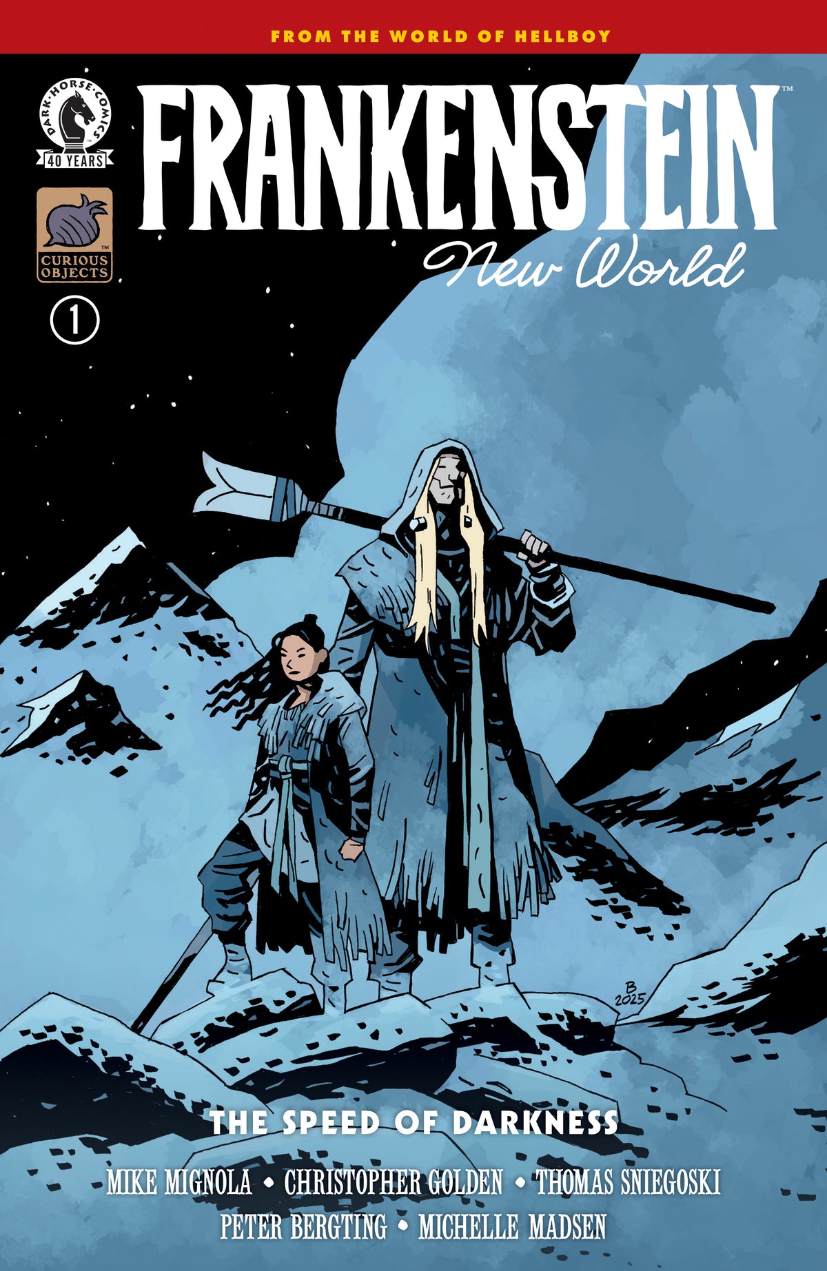 Frankenstein: New World--The Speed of Darkness #1 (CVR A) (Peter Bergting) (PRE-ORDER: 04/22/2026)
