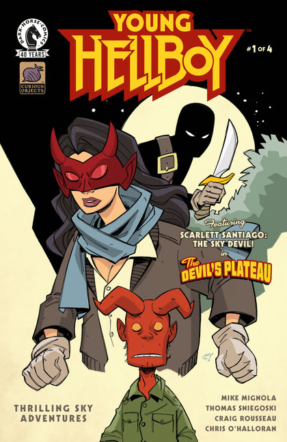 Young Hellboy: Thrilling Sky Adventures #1 (CVR B) (David Hitchcock) (PRE-ORDER: 05/20/2026)