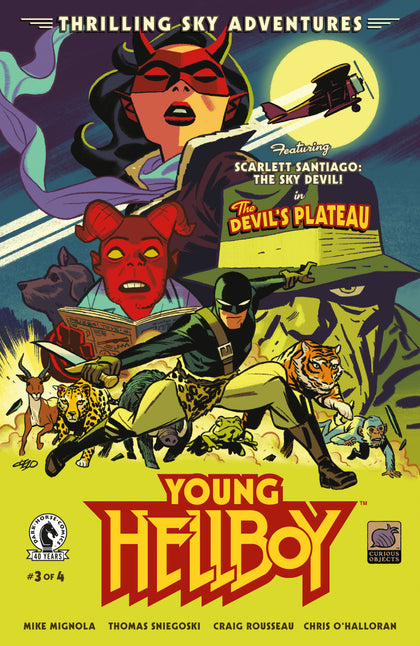 Young Hellboy: Thrilling Sky Adventures #3 (CVR B) (Michael Cho) (PRE-ORDER: 08/05/2026)