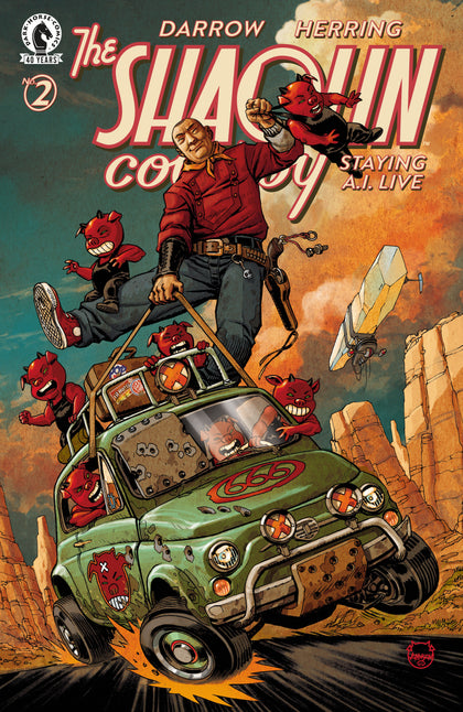Shaolin Cowboy: Staying A.I.Live #2 (CVR C) (Dave Johnson) (PRE-ORDER: 08/12/2026)