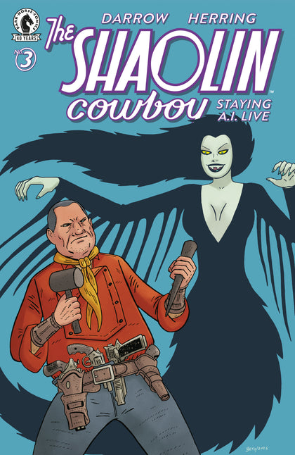 Shaolin Cowboy: Staying A.I.Live #3 (CVR C) (Gilbert Hernandez) (PRE-ORDER: 09/16/2026)