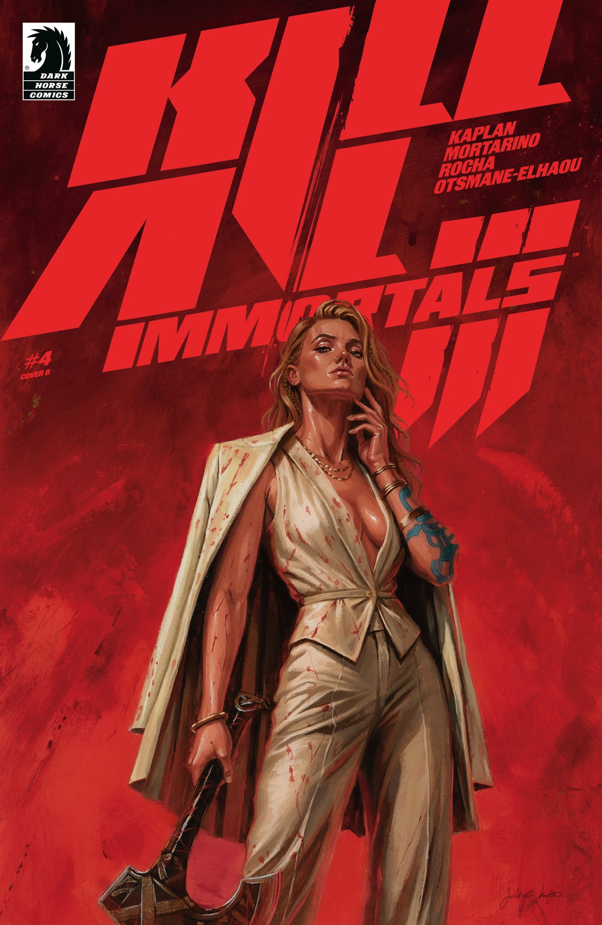 Kill All Immortals III #4 (CVR B) (Jordan Knight)