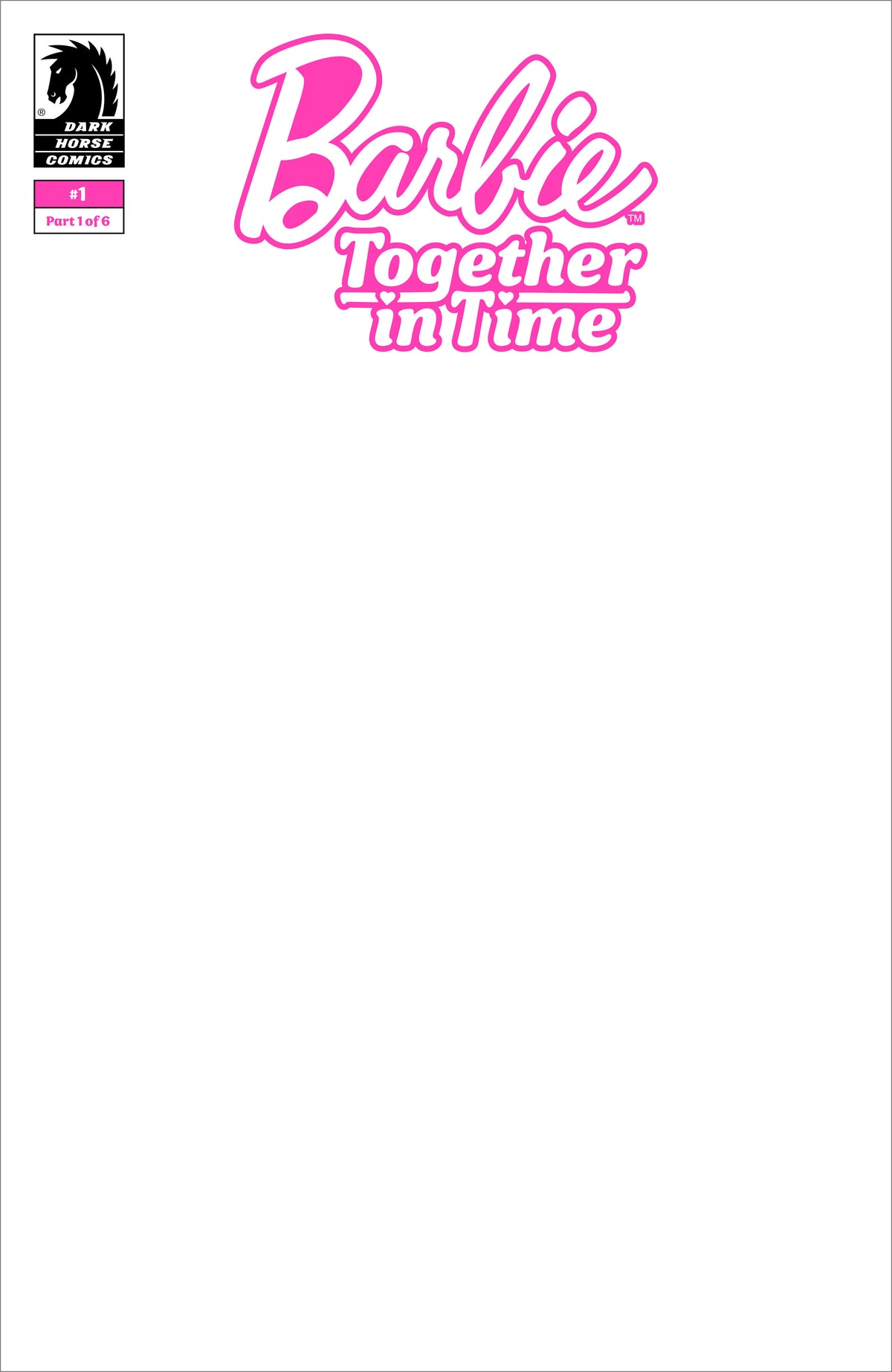 Barbie #1 (CVR E) (Blank Sketch)