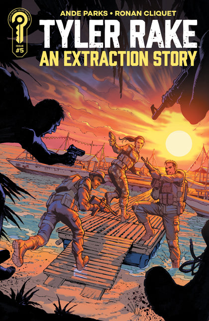 Tyler Rake: An Extraction Story #5 Cover B Marco Santucci (PRE-ORDER: 09/16/2026)