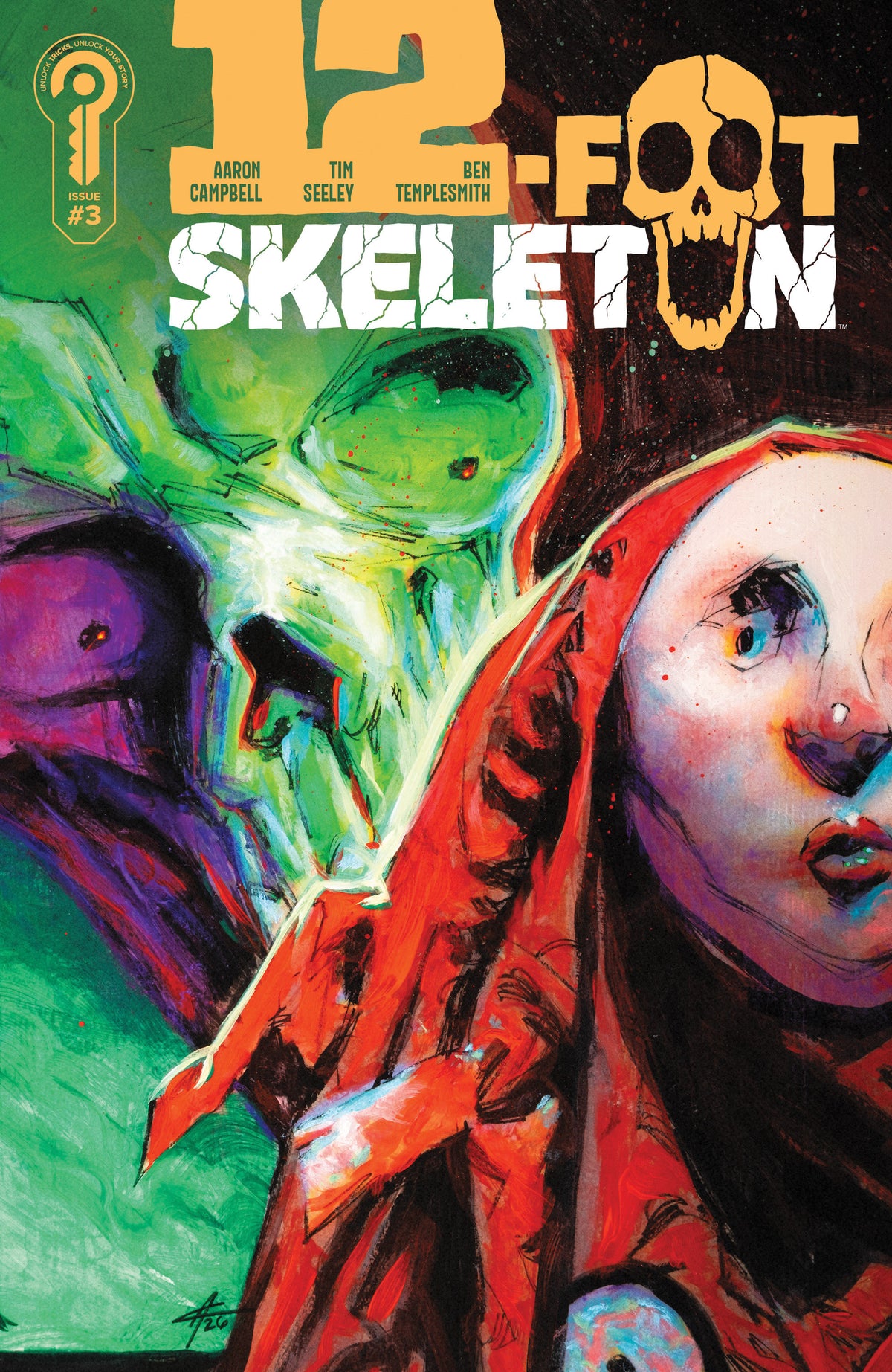12-Foot Skeleton #3 Cover B Aaron Campbell (PRE-ORDER: 01/06/2027)