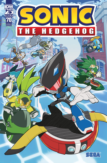 Sonic The Hedgehog #70 Cover A (Hammerstrom)