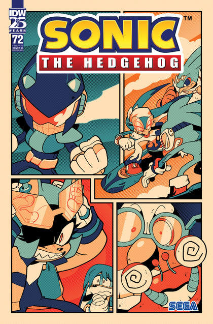 Sonic The Hedgehog #72 Variant B (Rothlisberger) (PRE-ORDER: 08/28/2024)