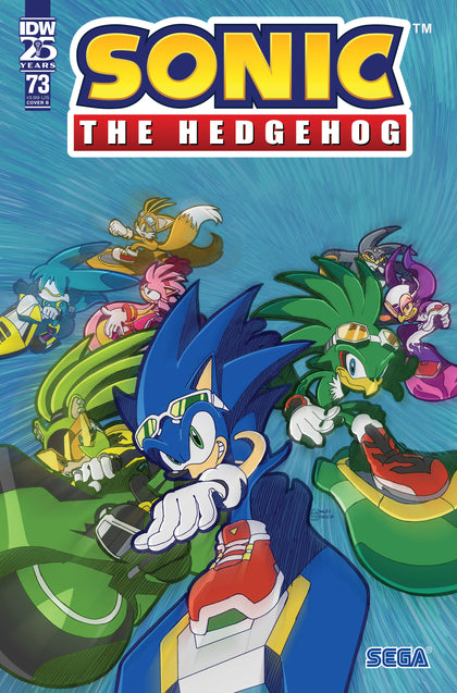 Sonic The Hedgehog #73 Variant B (Fonseca) (PRE-ORDER: 09/18/2024)