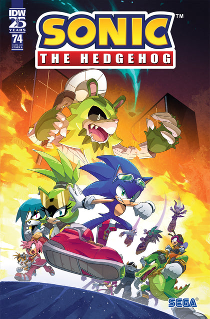 Sonic The Hedgehog #74 Cover A (Arq) (PRE-ORDER: 10/30/2024)