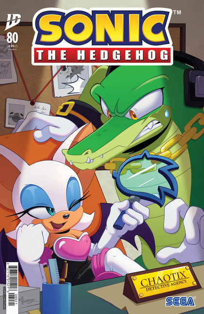 Sonic the Hedgehog #80 Variant B (Kareh) (PRE-ORDER: 07/23/2025)