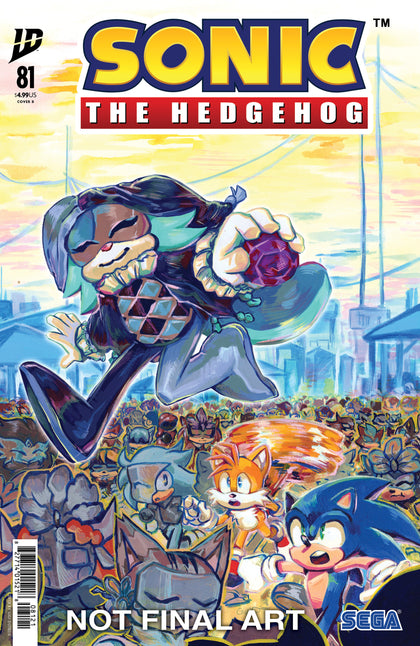 Sonic the Hedgehog #81 Variant B (Dutreix) (PRE-ORDER: 09/03/2025)