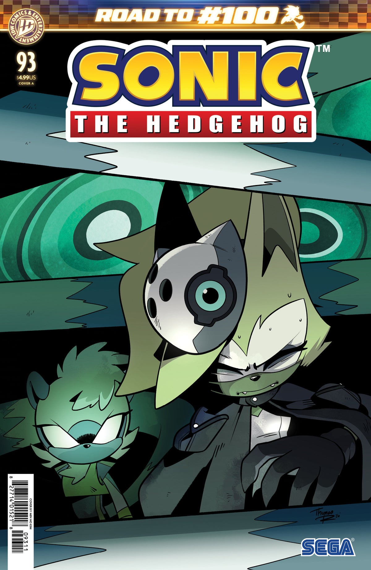 Sonic the Hedgehog #93 Cover A (Rothlisberger) (PRE-ORDER: 01/20/2027)