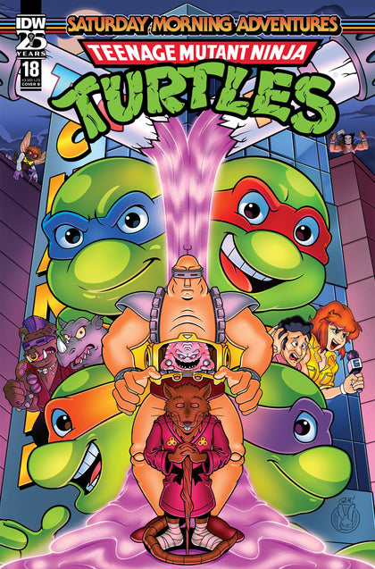 Teenage Mutant Ninja Turtles: Saturday Morning Adventures #18 Variant B (Mack) (PRE-ORDER: 10/23/2024)