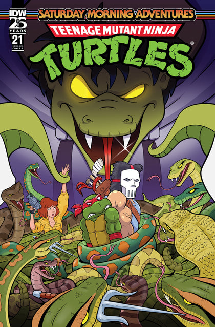 Teenage Mutant Ninja Turtles: Saturday Morning Adventures #21 Variant B (Pearce) (PRE-ORDER: 01/29/2025)