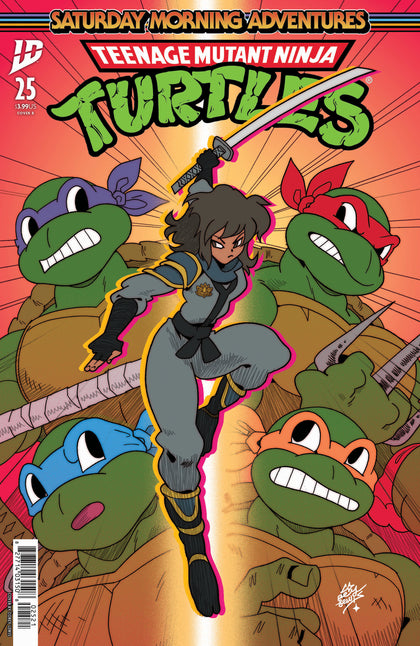 Teenage Mutant Ninja Turtles: Saturday Morning Adventures #25 Variant B (Lewis) (PRE-ORDER: 05/28/2025)