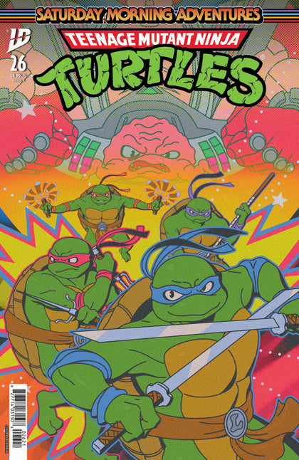 Teenage Mutant Ninja Turtles: Saturday Morning Adventures #26 Variant B (Boxerbun) (PRE-ORDER: 06/25/2025)