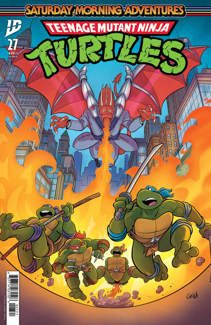 Teenage Mutant Ninja Turtles: Saturday Morning Adventures #27 Variant B (Chiola ) (PRE-ORDER: 07/23/2025)