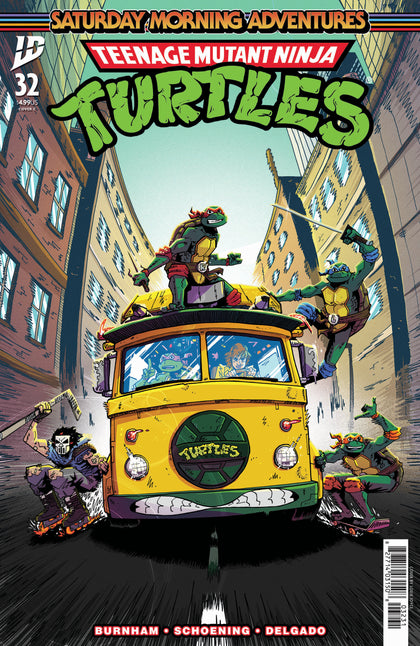 Teenage Mutant Ninja Turtles: Saturday Morning Adventures #32 Variant C (Joyce) (PRE-ORDER: 12/24/2025)