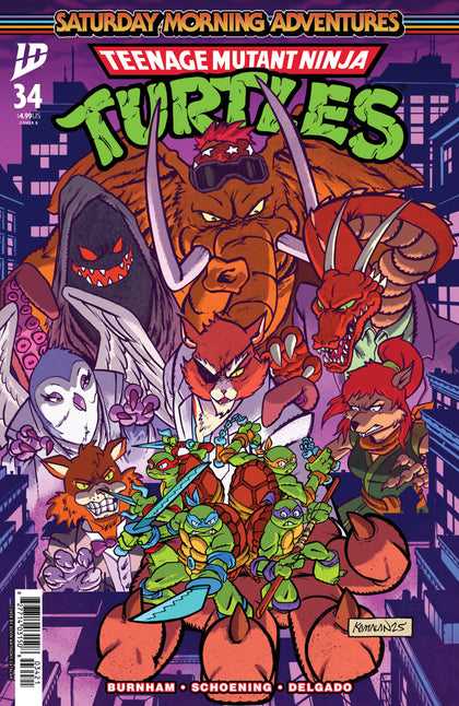 Teenage Mutant Ninja Turtles: Saturday Morning Adventures #34 Variant B (Catalan) (PRE-ORDER: 02/25/2026)