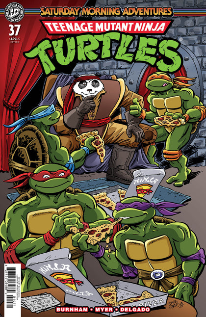 Teenage Mutant Ninja Turtles: Saturday Morning Adventures #37 Variant B (Dave Garcia) (PRE-ORDER: 05/27/2026)