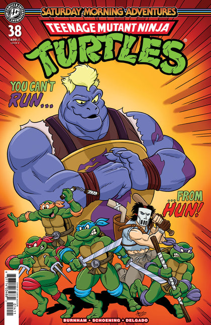 Teenage Mutant Ninja Turtles: Saturday Morning Adventures #38 Variant B (Hazouri) (PRE-ORDER: 06/24/2026)