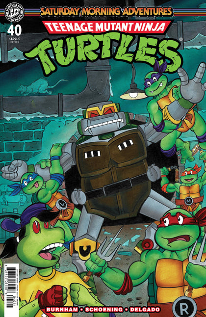 Teenage Mutant Ninja Turtles: Saturday Morning Adventures #40 Variant B (Lavigne) (PRE-ORDER: 08/26/2026)