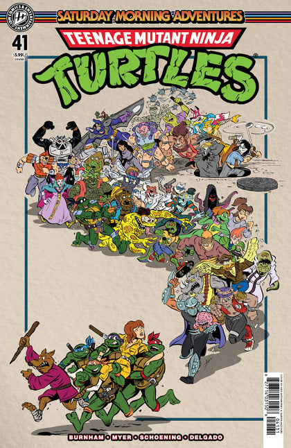 Teenage Mutant Ninja Turtles: Saturday Morning Adventures #41 Variant C (Mitchroney) (PRE-ORDER: 09/23/2026)