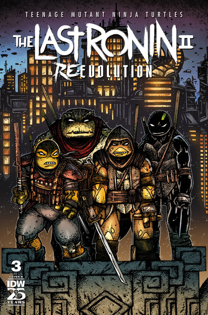 Teenage Mutant Ninja Turtles: The Last Ronin Ii—re-evolution #3 Variant B (Eastman) (PRE-ORDER: 10/16/2024)