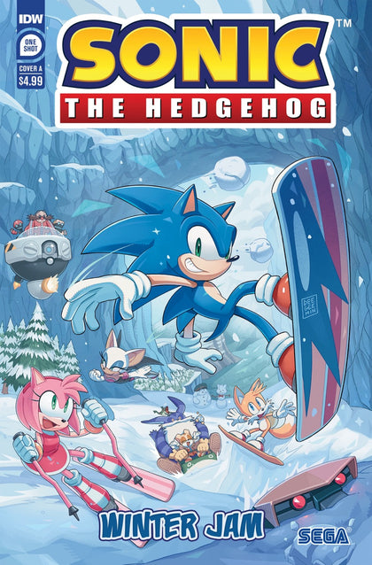 Sonic The Hedgehog: Winter Jam (2023)  #1  (Cover A - Min Ho Kim Regular)   (NEW)