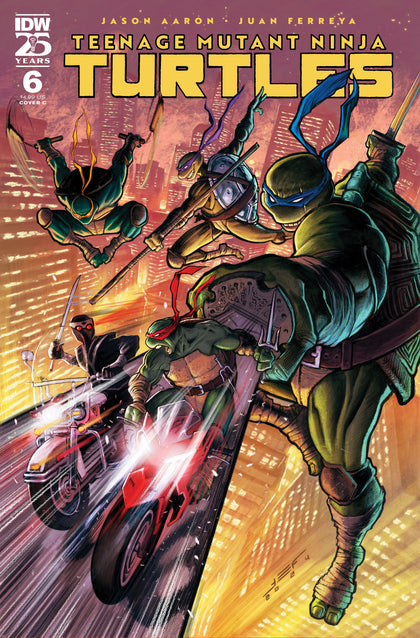 Teenage Mutant Ninja Turtles #6 Variant C (Ferreyra) (PRE-ORDER: 01/29/2025)