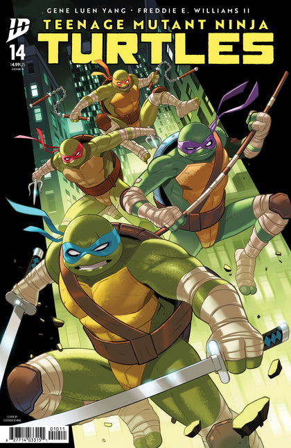 Teenage Mutant Ninja Turtles #14 Variant D (Byrne) (PRE-ORDER: 01/14/2026)