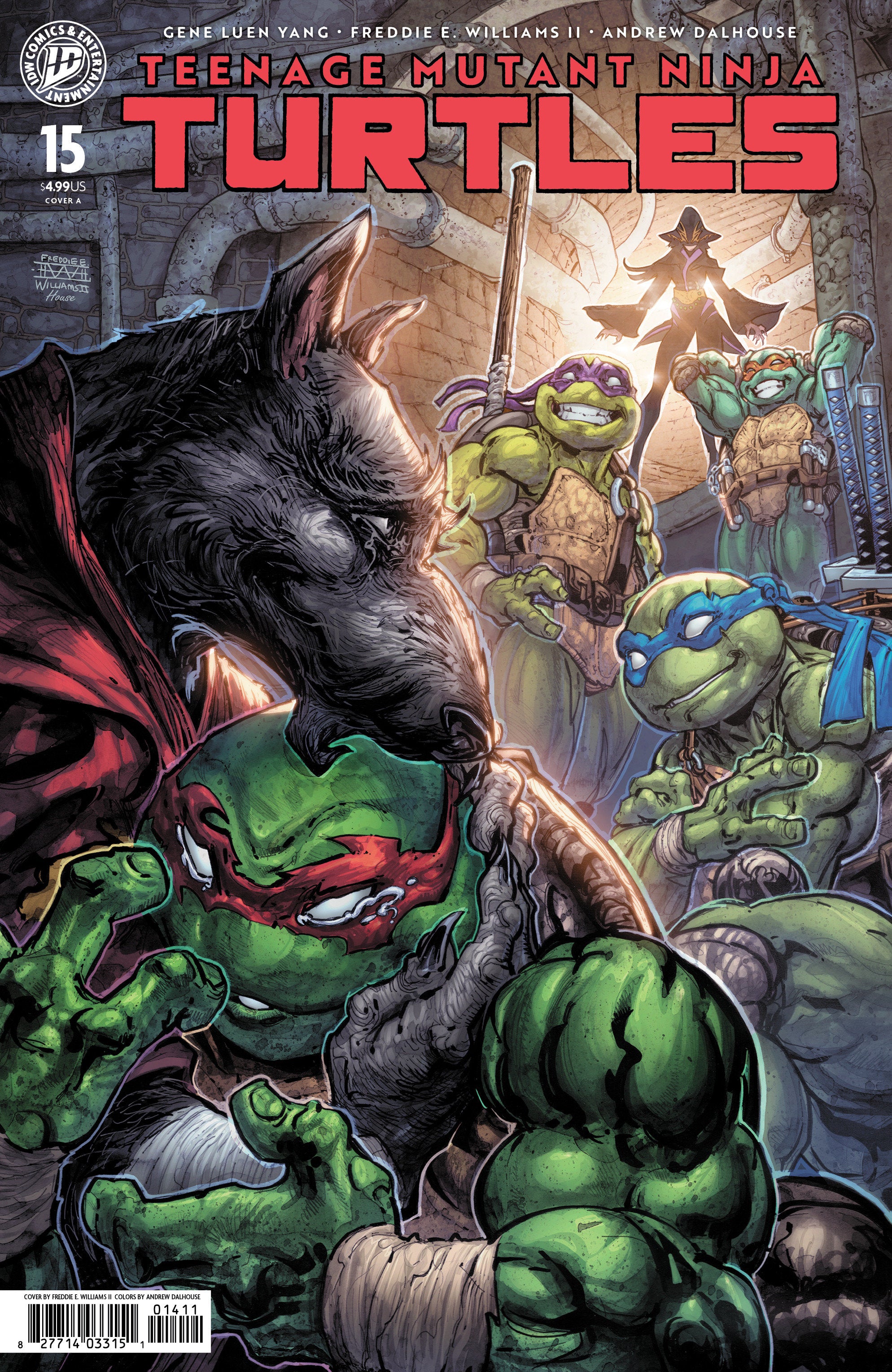 Teenage Mutant Ninja Turtles #15 Cover A (Williams II) –