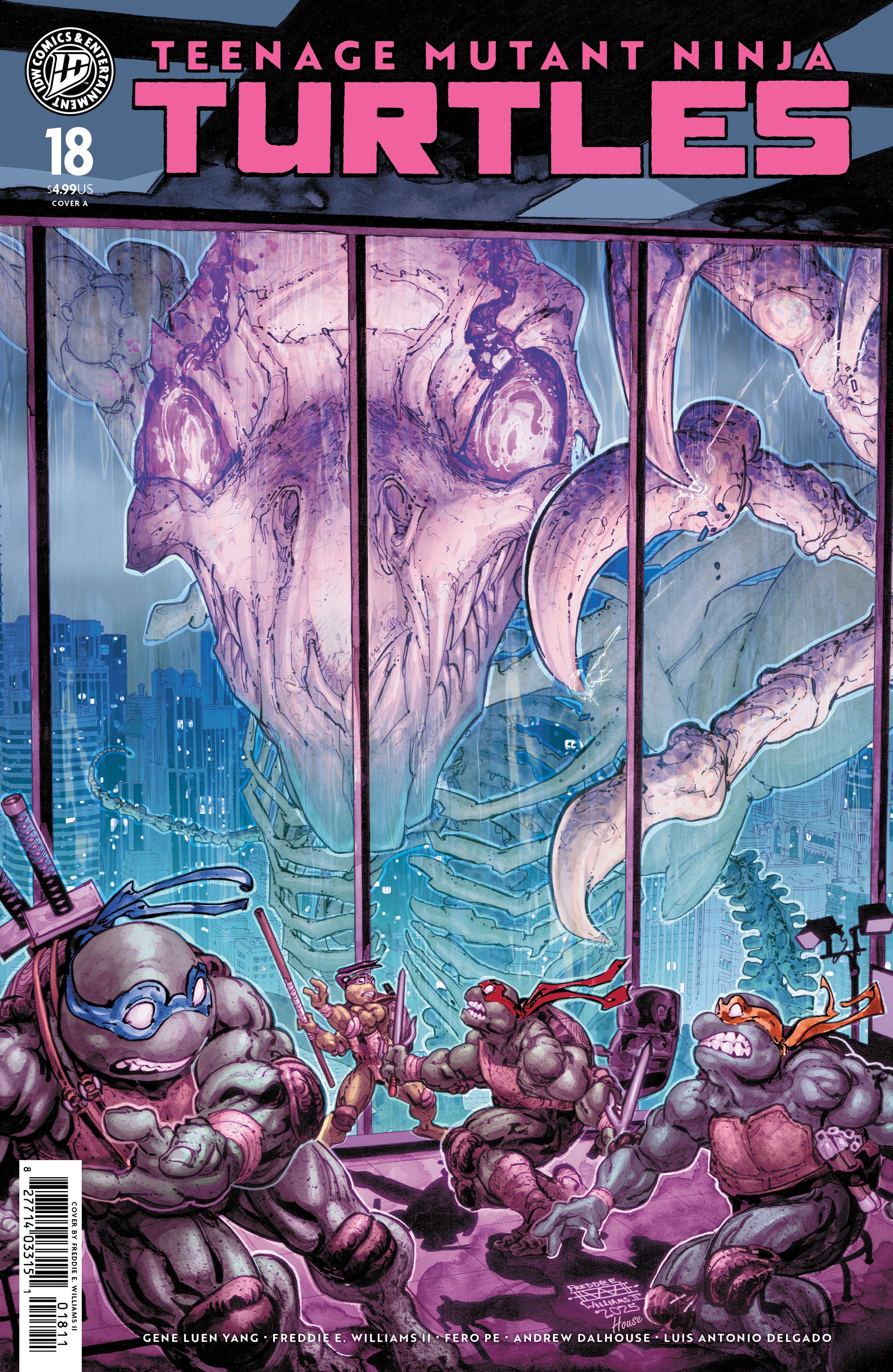 Teenage Mutant Ninja Turtles #18 Cover A (Williams II) –