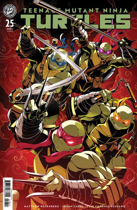 Teenage Mutant Ninja Turtles #25 Variant B (Godtail Cover Set) (PRE-ORDER: 01/13/2027)