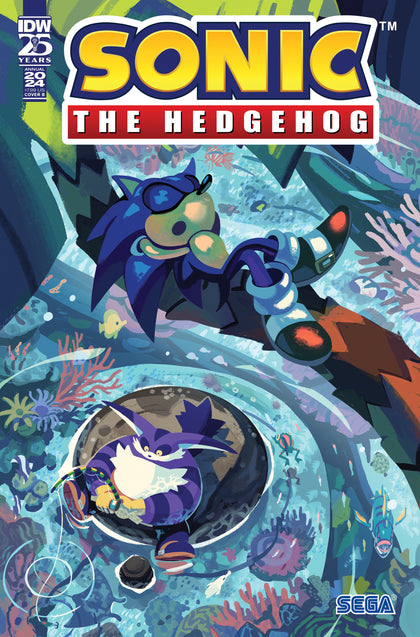 Sonic The Hedgehog: Annual 2024 Variant B (Fourdraine) (PRE-ORDER: 09/11/2024)